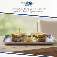 Pimpernel Blue Italian Sandwich Tray