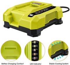 For RYOBI 40V Lithium-Ion 4Ah High Capacity Battery OP40404VNM Battery /Charger