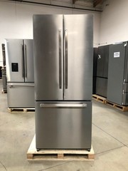 30 in. 3 Door French Door Refrigerator, Stainless (OPEN BOX COSMETIC IMPECTIONS)