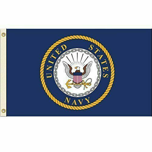 United States Navy Flag USN Emblem Banner US Military Pennant New 3×5 100D
