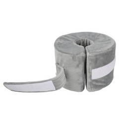 Grey 2pcs Foot Elevating Pillow Ankle Protector Foot Support Pillow Elevator WT