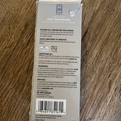 GE Appliances XWFE Refrigerator Water Filter, Filters 50+ Impurities