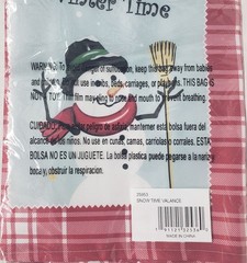 1 Fabric Kitchen Valance (71″Wx14″L) CHRISTMAS SNOWMEN,SNOW DAYS,WINTER TIME, CE
