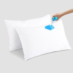 4 Pack of Pillow Protectors With Zipper Queen Size Effective Dust Protector