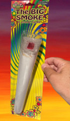 HIPPIE BIG SMOKE JUMBO POT JOINT Fake Weed Marijuana Cigarette Giant Reefer Gag