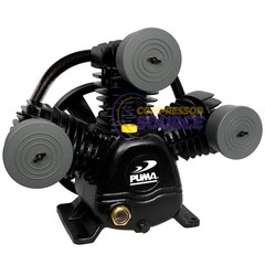 Puma 3 Cylinder 1 Single Stage Cast Iron Air Compressor Pump 22 SCFM No Unloader