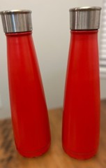 Sip By Swell 15oz Insulated Water Bottle Lot Of 2 In Red Hand Wash Only