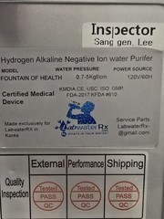 Hydrogen alkaline negative ion water purifier