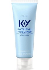 K-Y Hydrate Natural Feeling Moisturizing Water Based Lubricant with Hyaluronic A