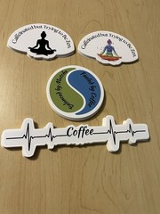 Custom Stickers Logo Product Label Bulk Decal Vinyl Water & Scratch Resistant