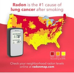 Airthings 223 Corentium Home Radon Detector
