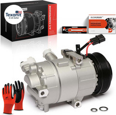 Air Conditioner AC Compressor with Clutch Compatible with Kia Forte 2022 2023 20