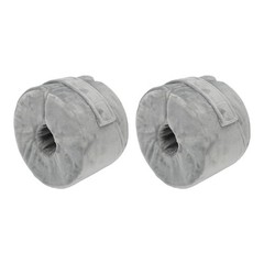 Grey 2pcs Foot Elevating Pillow Ankle Protector Foot Support Pillow Elevator WT