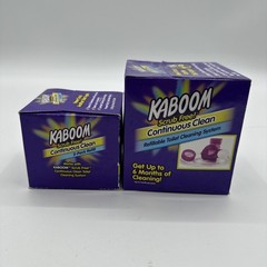 Toilet Bowl Cleaner System Cleans To 6 Months w/ 2 Refills Plus 2 Refills New