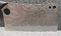 XYJ New 7.5 Inch Butcher Chef Slicing Nakiri High Carbon Steel VERY Sharp Knife