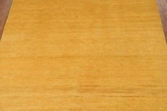 Yellow Modern Oriental Area Rug 5×8 Hand-knotted Wool Carpet for Any Room