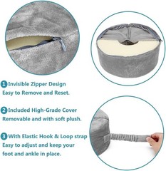 Foot Elevation Pillow Ankle Protector Heel for Pressure Sores Ulcer Cushion Foot