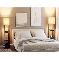 Tall Shelf Floor Lamp 3 Color Temperatures Memory Function Open Top Design New