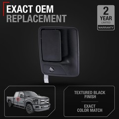 Exterior Door Handle, Passenger Side for Ford F-250 F-350 F-450 F-550 Super D…