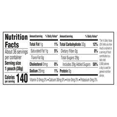 Giant Chewy Candy, Sweet and Tart, 1.35 Oz, 36 Count