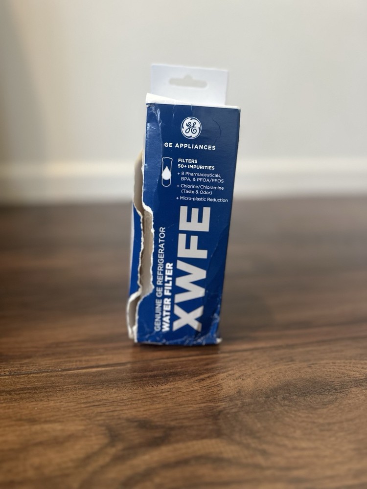 GE XWFE Refrigerator Water Filter DAMAGED BOX-Read & View Photos