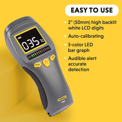 LCD Moisture Meter #MM8 – Leak and Humidity Detector – Pinless and Non-Invasive