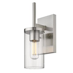 Golden Lighting Winslett 4.875 in. 1-Light Pewter Sconce Vanity Light