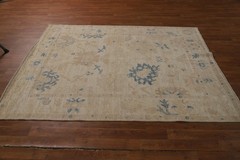 Oushak Turkish Rug 5×7 Vegetable Dye Handmade Wool Oriental Carpet for Any Room