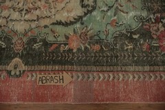 Anatolian Turkish Area Rug 5×9 Distressed Vintage Hand-knotted Wool for Any Room