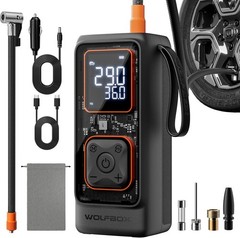 WOLFBOX Tire Inflator Air Compressor 150 PSI Portable Air Pump for Car Tires