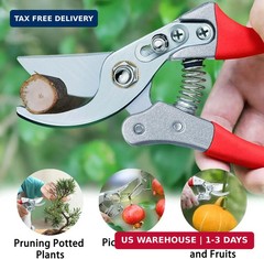 Kynup 8.6″ Professional Pruning Shears for Gardening, SK5 Stainless Steel Garden