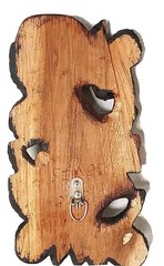 Bob Marley Hand Carved Wood Mask 12.5″ Folk Art Reggae Rastafarian Decor