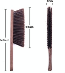 Hand Broom Cleaning Brushes-Soft Bristles Dusting Brush for Cleaning Car/Bed/…