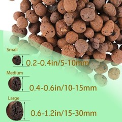Clay Pebbles for Plants – Pebbles for Indoor Plants Natural Clay