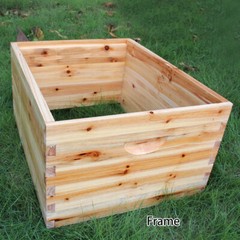Auto Seep Bee Hives Boxes Langstroth Bee Hive HOUSE + 7x Bee Beekeeping Frames