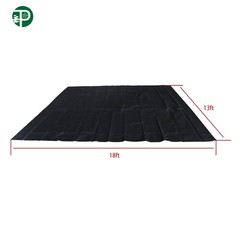 For Outdoor Medium Ponds Garden 13×18 Ft HDPE 20 Mil UV Pond Liners Fish Liner