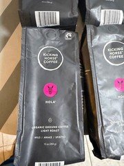 Kicking Horse Coffee Hola Light Roast Ground 10 Oz Certified Organic 6 Bags