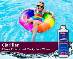 Rx Clear Swimming Pool Chemical Clarifier – 32 oz Bottle – (Select Quantity)
