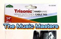20 Pack Black 14 inch Heavy-Duty Wire Cable Ties Nylon Zip Tie Down Wraps Straps