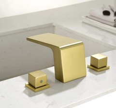 Boyel Living Double Handle 8-Inch Center Wide-Spread Bathroom Faucet