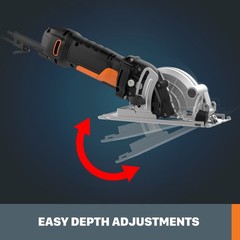 WX439L Worx WORXSAW 4-1/2″ 4.5 AMP Corded Compact Circular Saw