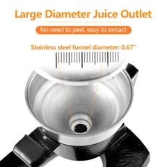 Commercial Citrus Juicer Squeezer Hand Press for Orange + a Stainless Steel Cup