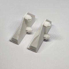 drawer slide rear mounting bracket
