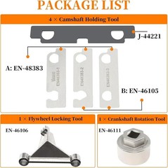 Camshaft Retaining and Alignment Timing Tool Kit, Compatible with GM GMC Cadi…