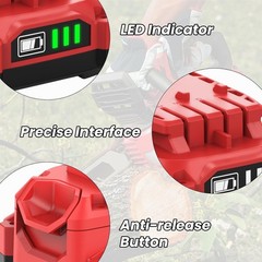 2PACK 20Volt For Craftsman V20 4.0Ah Li-ion Battery CMCB204 CMCB202 /Charger