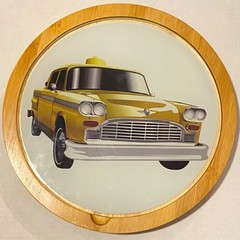 Yellow Checkered Cab Charcuterie Cutting Board Legacy by Picnic Time Cheese