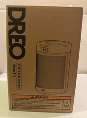 Dreo Atomic 316 Electric Space Heater 1500W PTC Fan Heater Silver New In Box