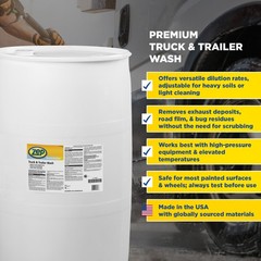 Zep Premium Truck and Trailer Wash – 55 Gallon (One Drum) 1041625 – Professional