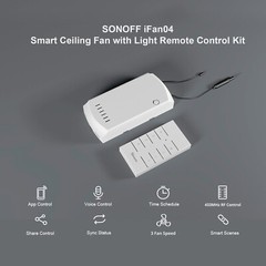 SONOFF Wi-Fi Smart Ceiling Fan Light Switch Controller 433MHz RF Remote Control