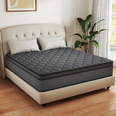 12″ Mattress In a Box Gel Memory Foam Pocket Spring Twin Full Queen King Size